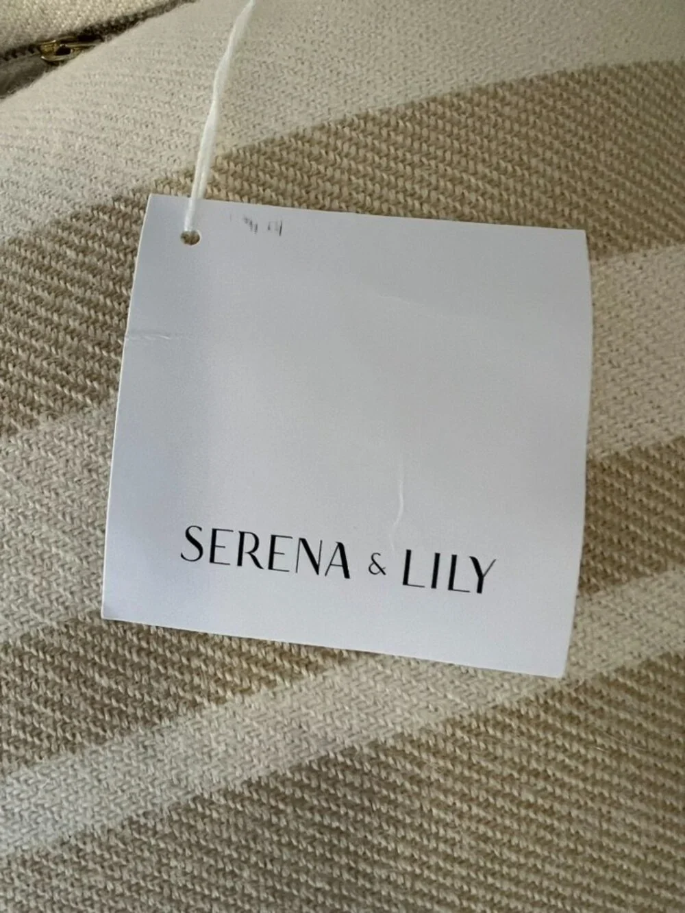 Serena & Lily 'Avery' Alpaca Pillow Covers w/Premium Down Pillows, New w/Tags - Picture 5 of 8